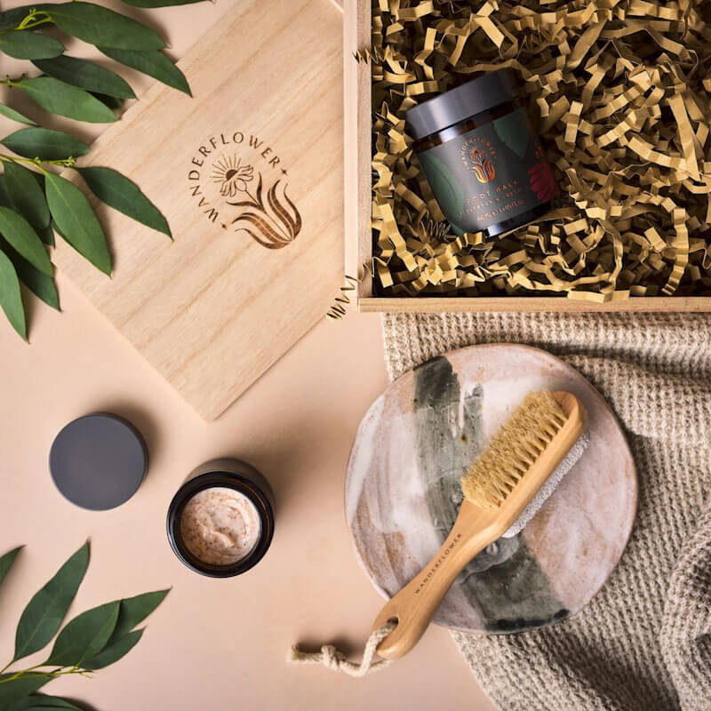 Fusstherapie Geschenkset von Wanderflower