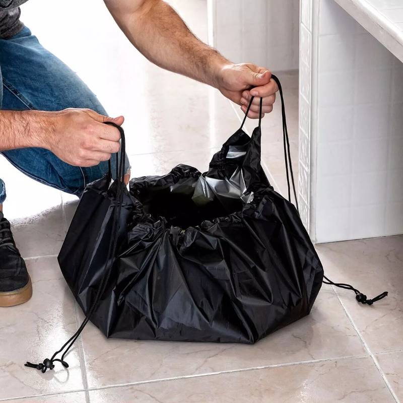 2 in 1 Changing Room Mat and Waterproof Gym Bag