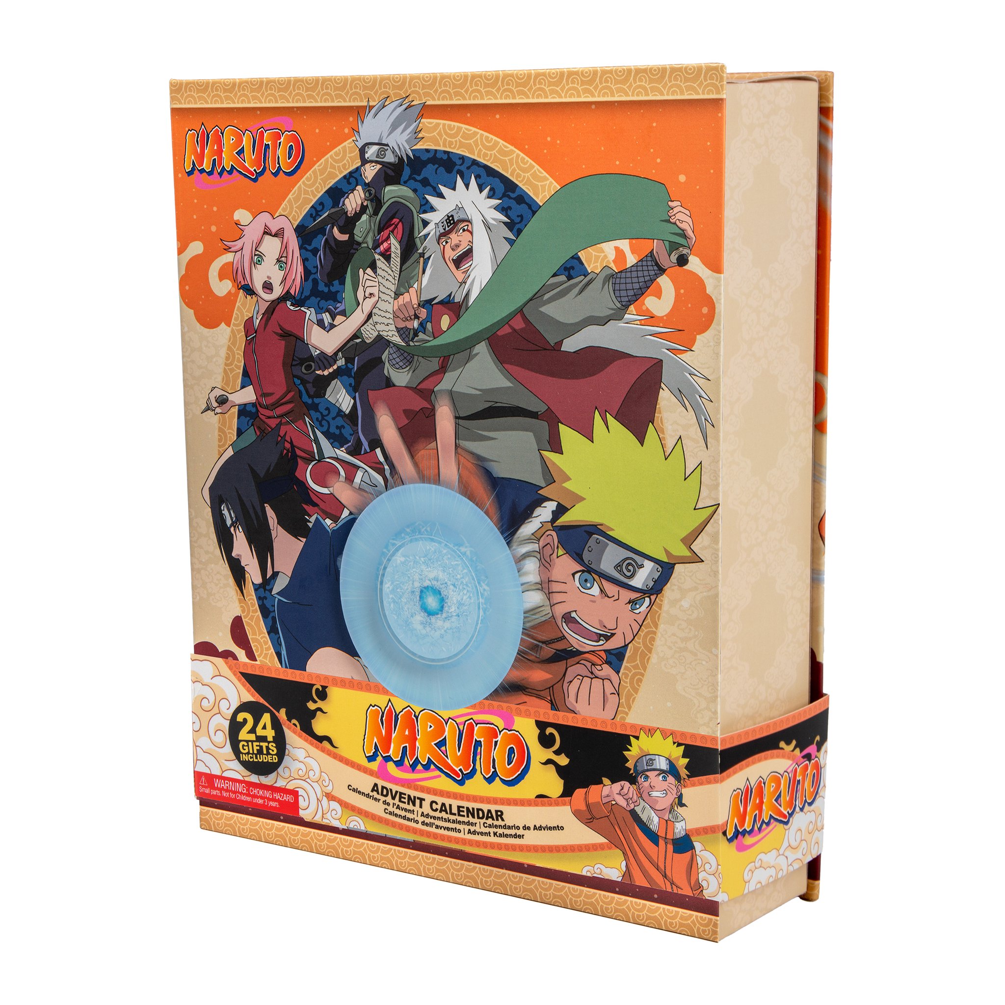 Naruto Adventskalender Rasengan mit Banderole