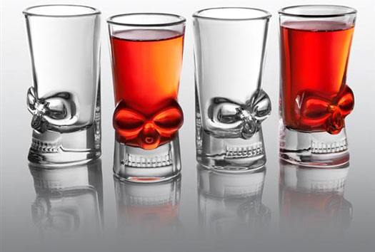 Brain Freeze Shot Glasses 4 Pack