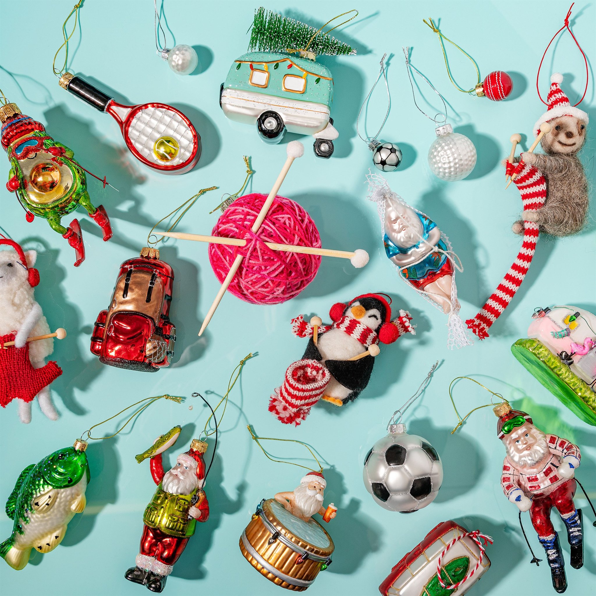 Wohnwagen-Weihnachtsschmuck