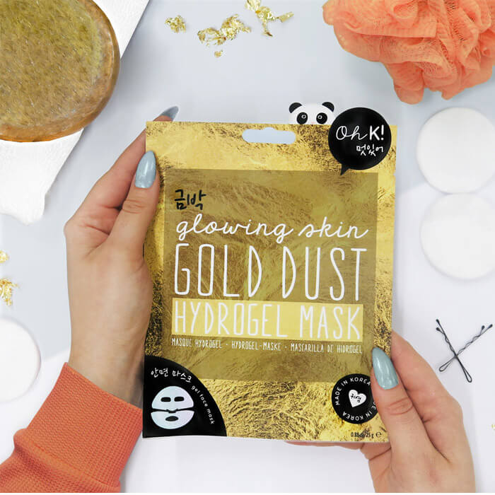 Oh K! Gesichtsmaske mit Goldstaub