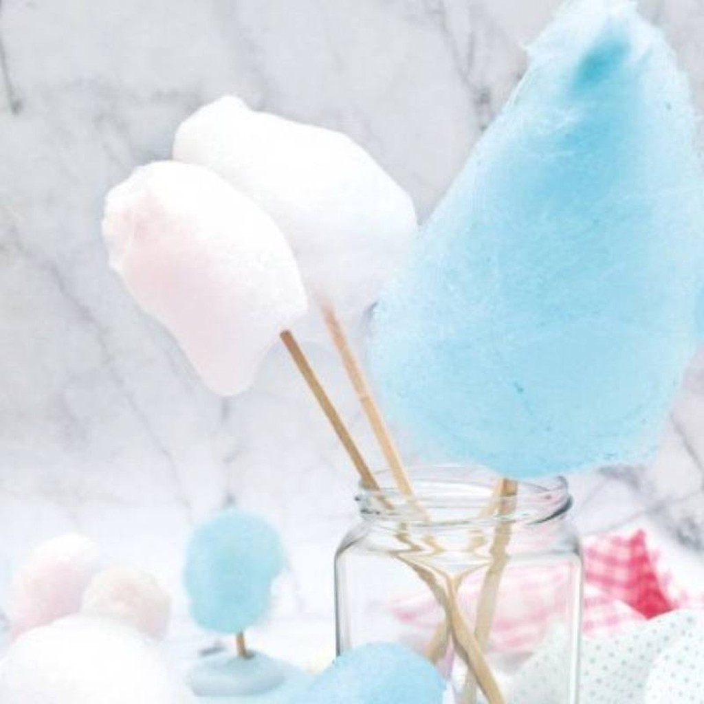 Zucker für Zuckerwatte Maschine Blau