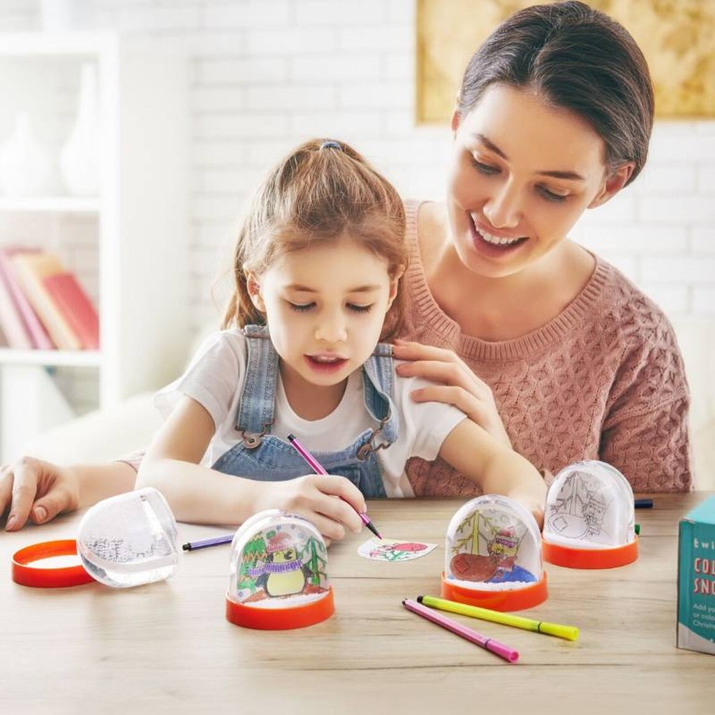 Schneekugel-Bastelset