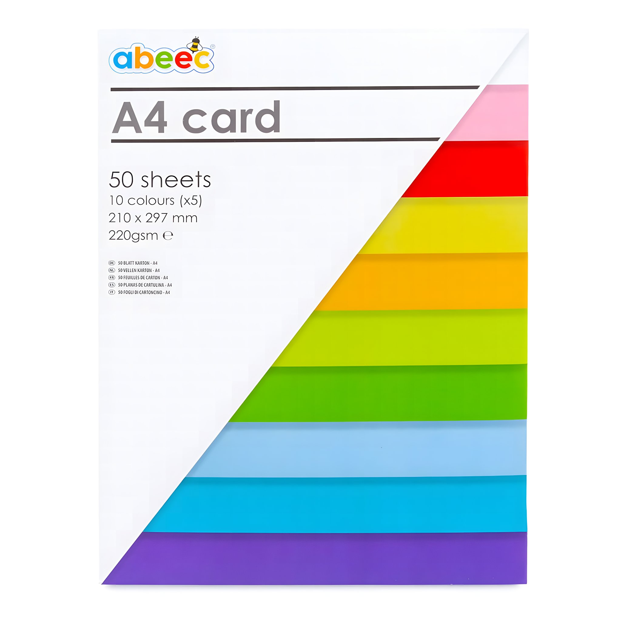 Coloured Card A4, 50 Sheets (Bild 6)