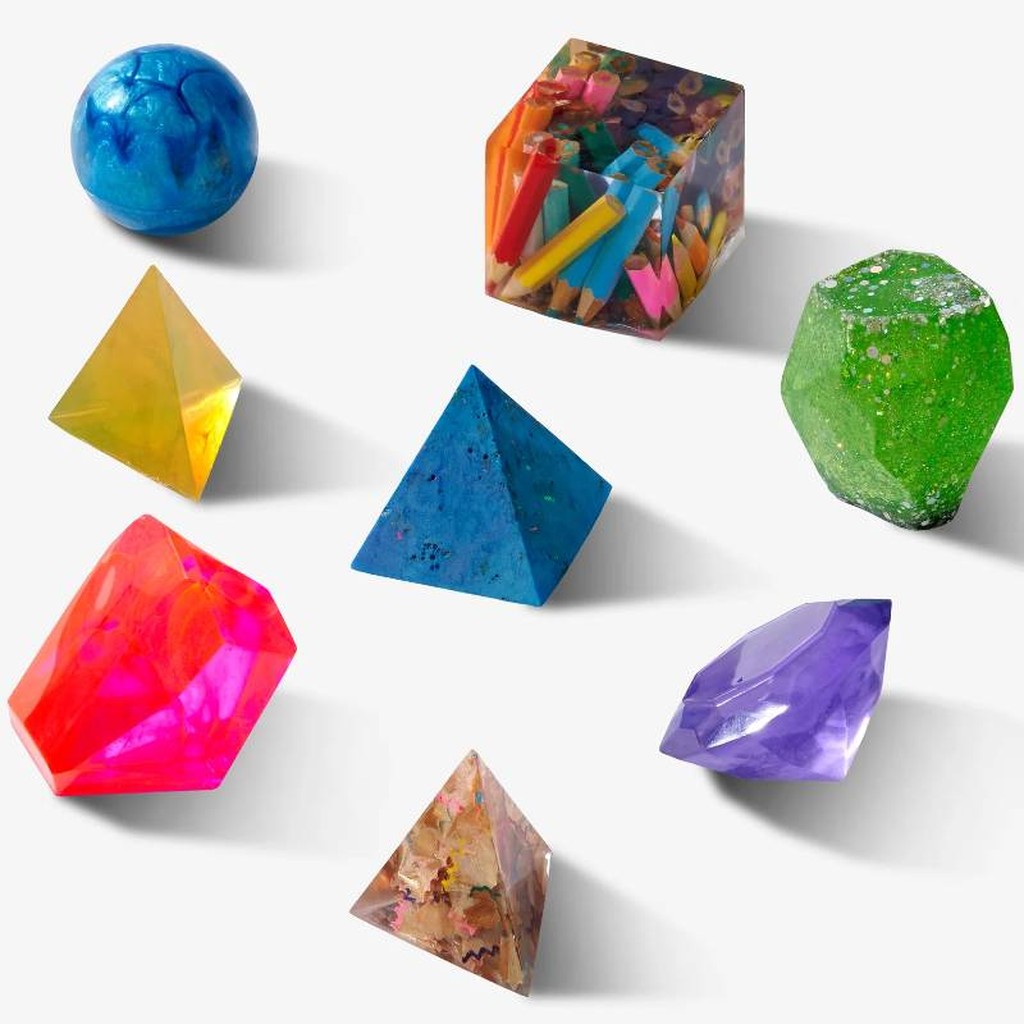 Kit de moules en silicone pour résine époxy