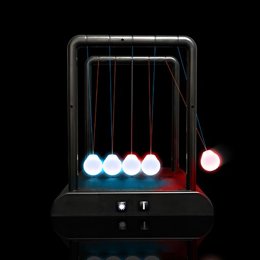 Pendule de Newton Lumineux