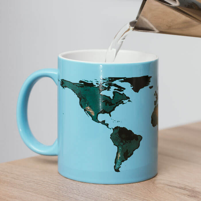 Tazza Termosensibile Riscaldamento Globale