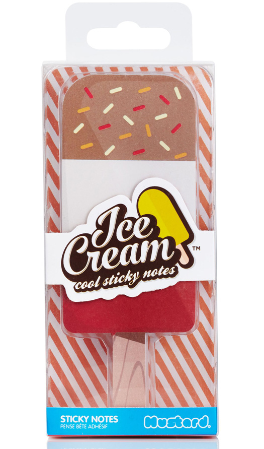 Sticky Notes - Ice Cream Rocket