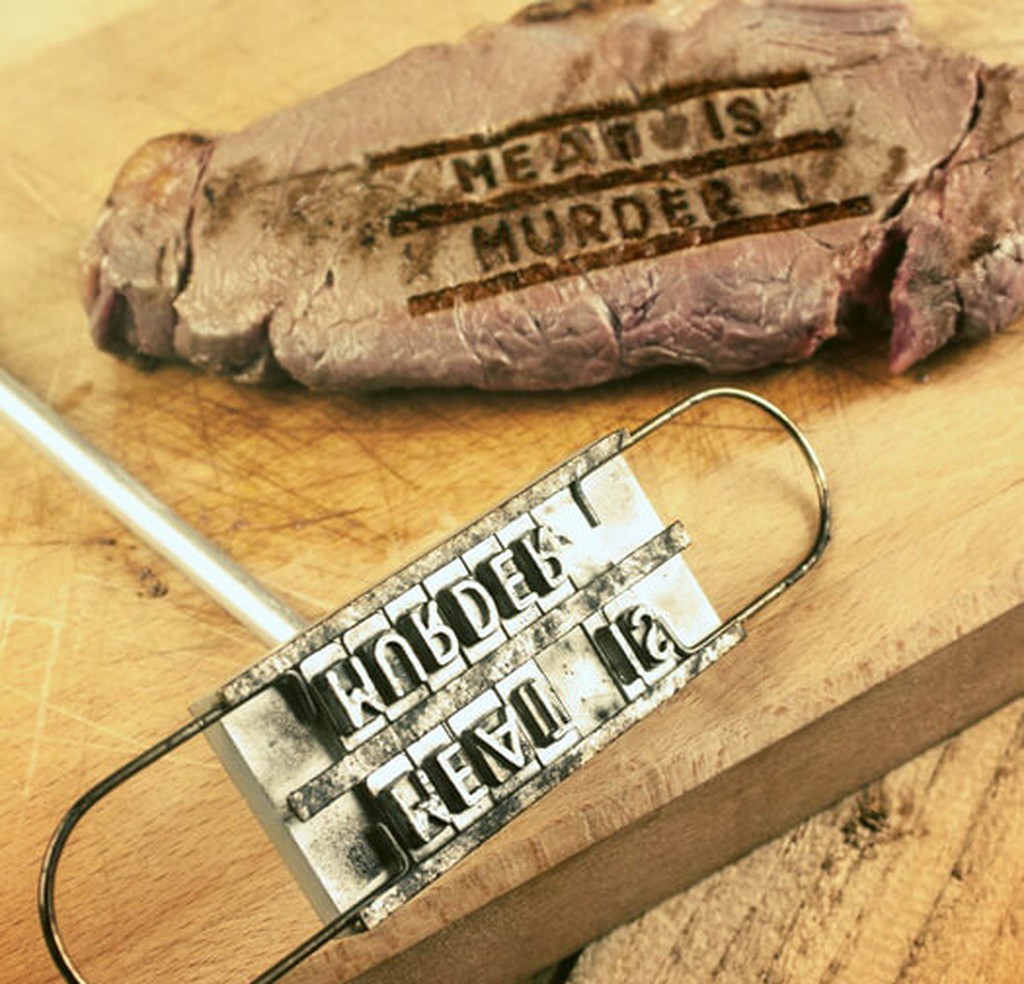 Grill Brandeisen Namen einbrennen