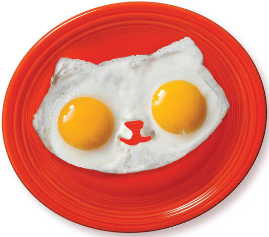 Moule à Oeufs au Plat en forme de Chaton