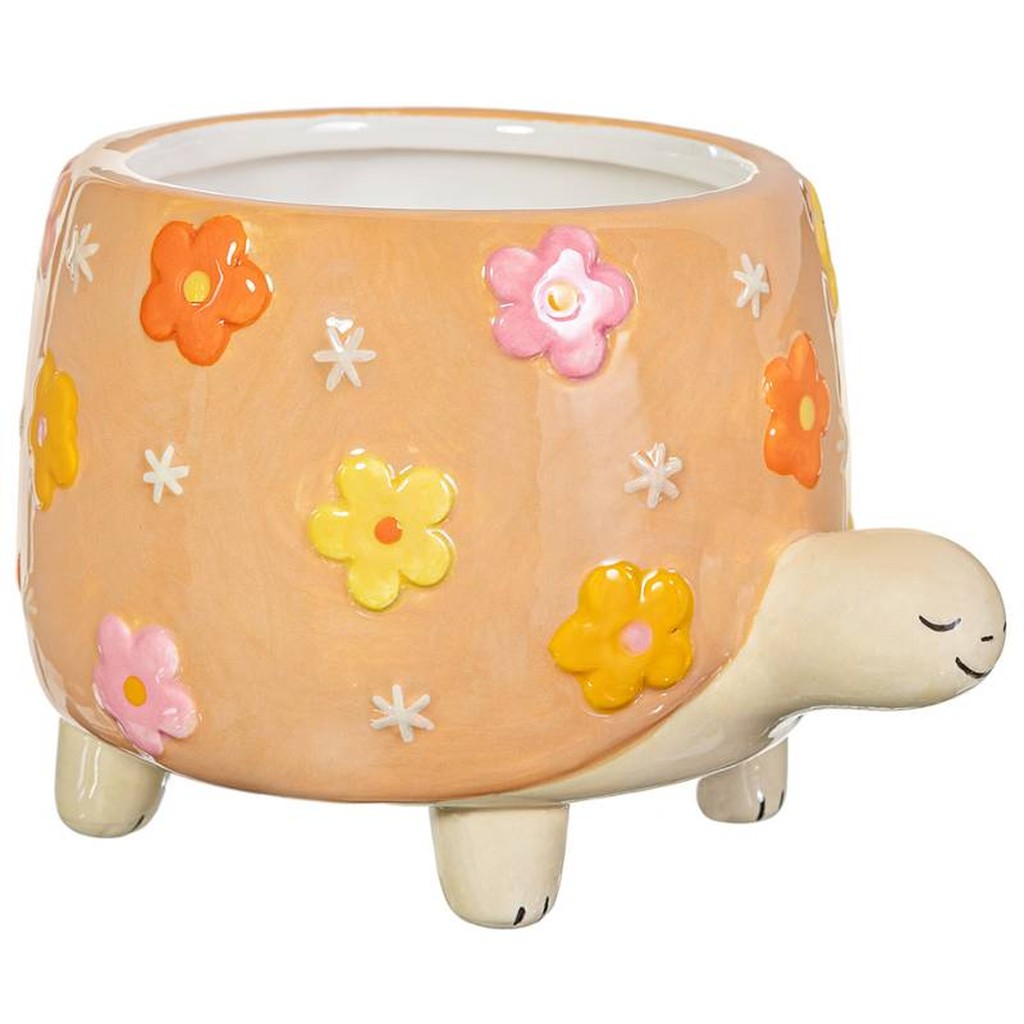 Blumentopf Schildkröte