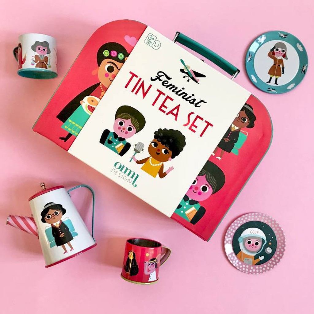 Service à Thé Féministe pour Enfants