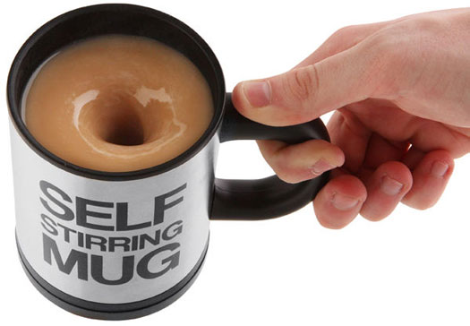 Selbstrührende Tasse