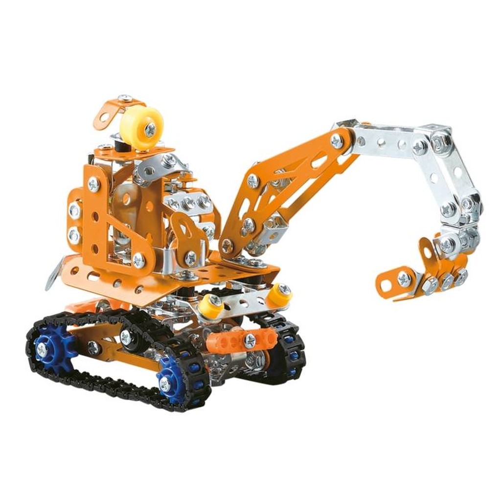 Metallbaukasten Roboter & Bagger