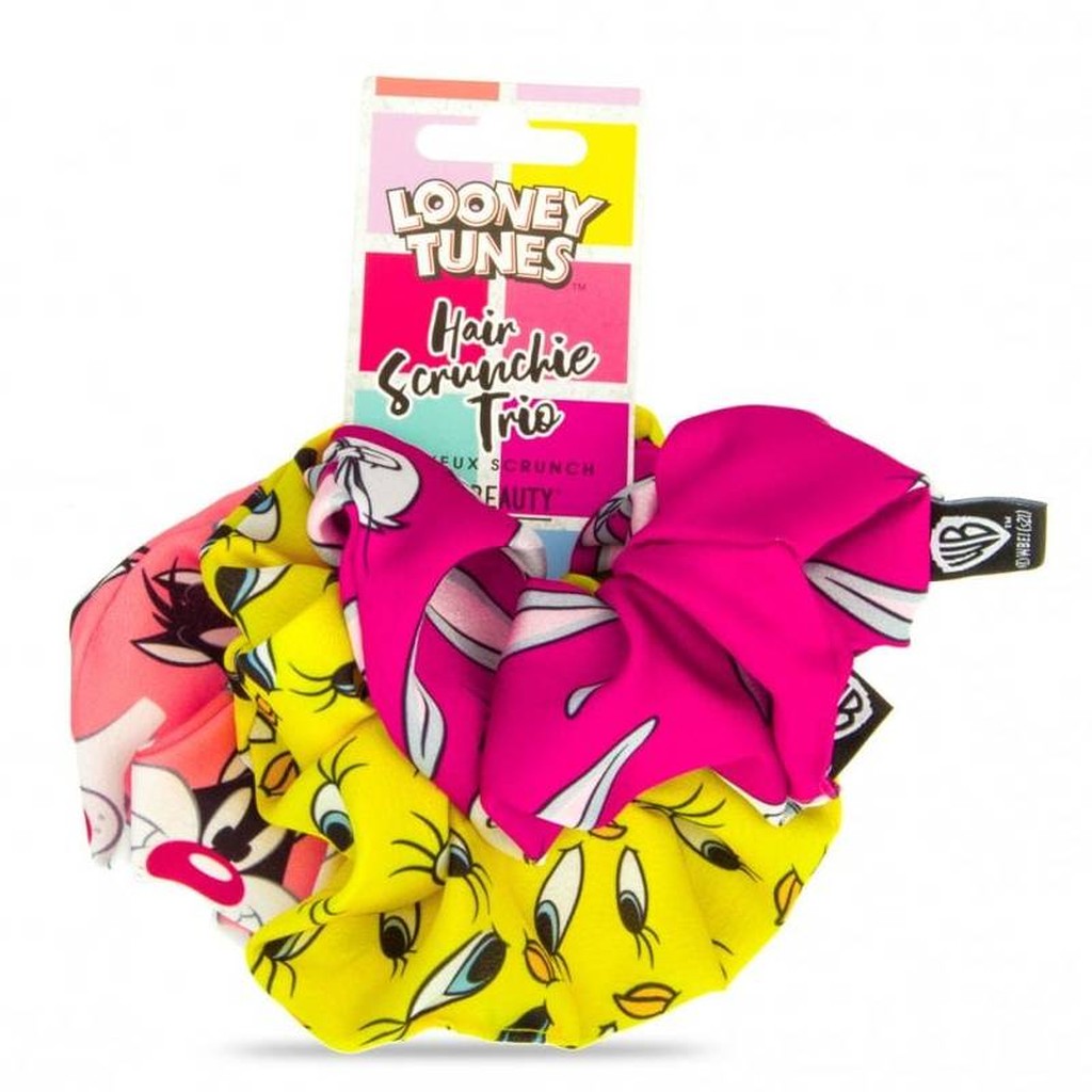 Warner Brothers Looney Tunes 3pk Hair Scrunchies