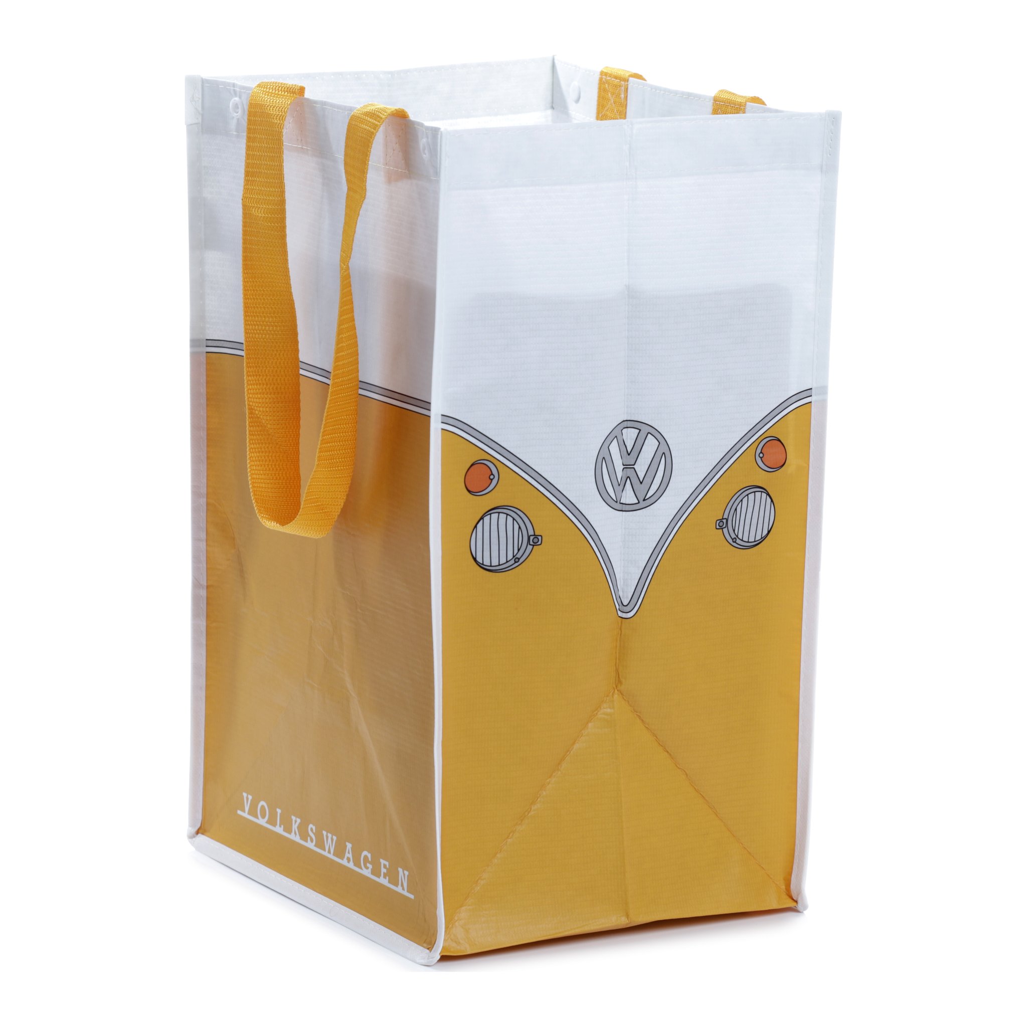 Sac VW T1 jaune avec face avant du combi
