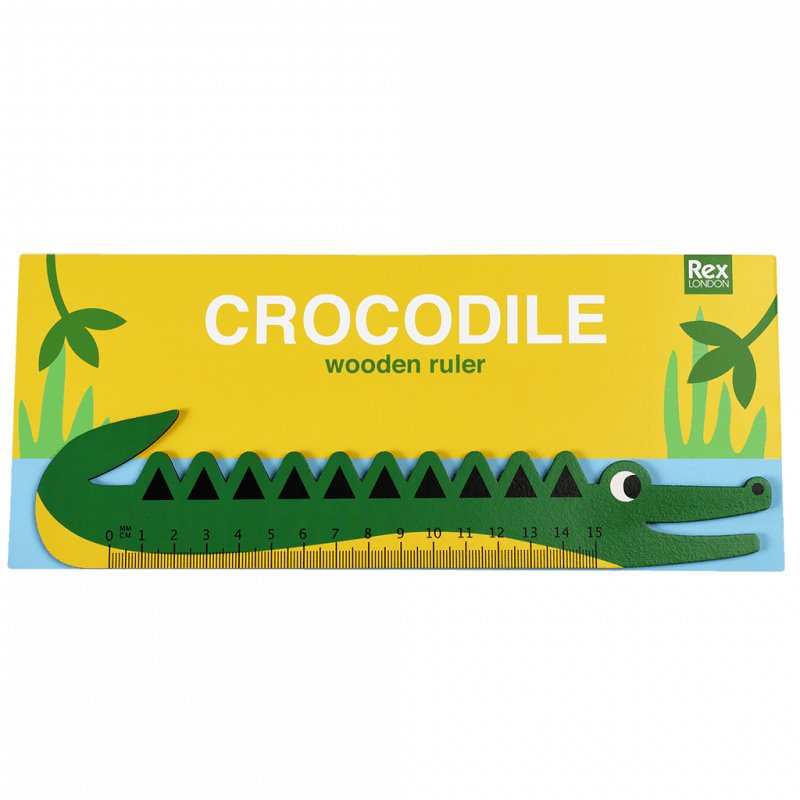 Regle crocodile de Rex London – Lifestyle