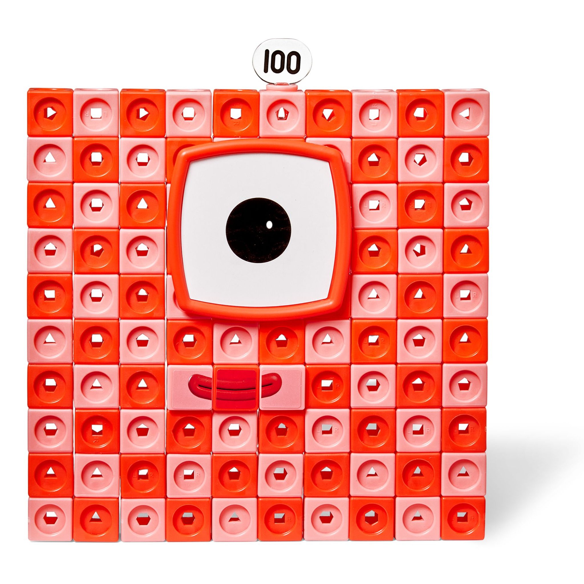 Numberblocks Heroes with Zeroes MathLink Cubes Set – Numberblock Hundert