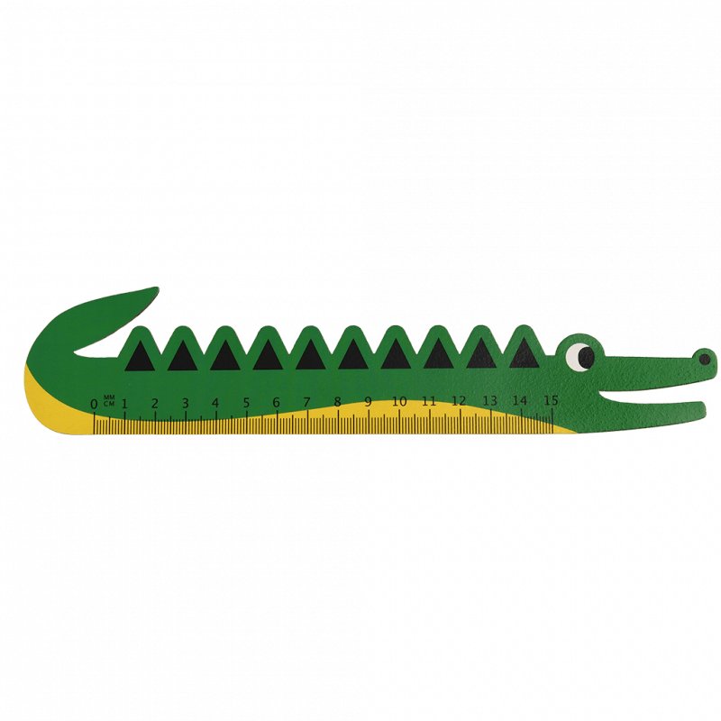 Regle crocodile de Rex London – vue detaillee