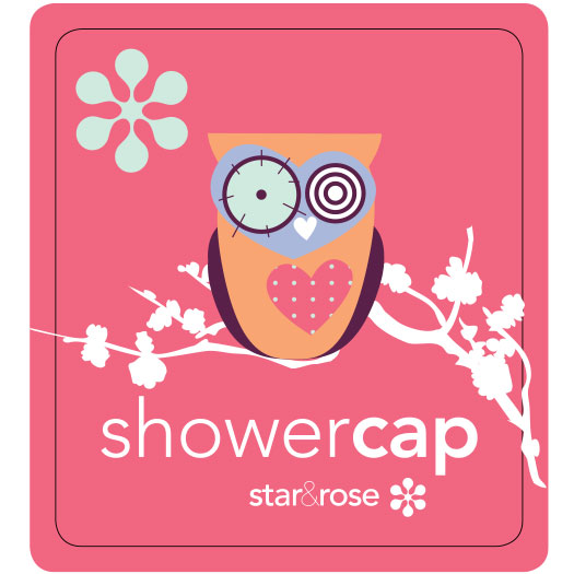 Chouette ! Un bonnet de bain