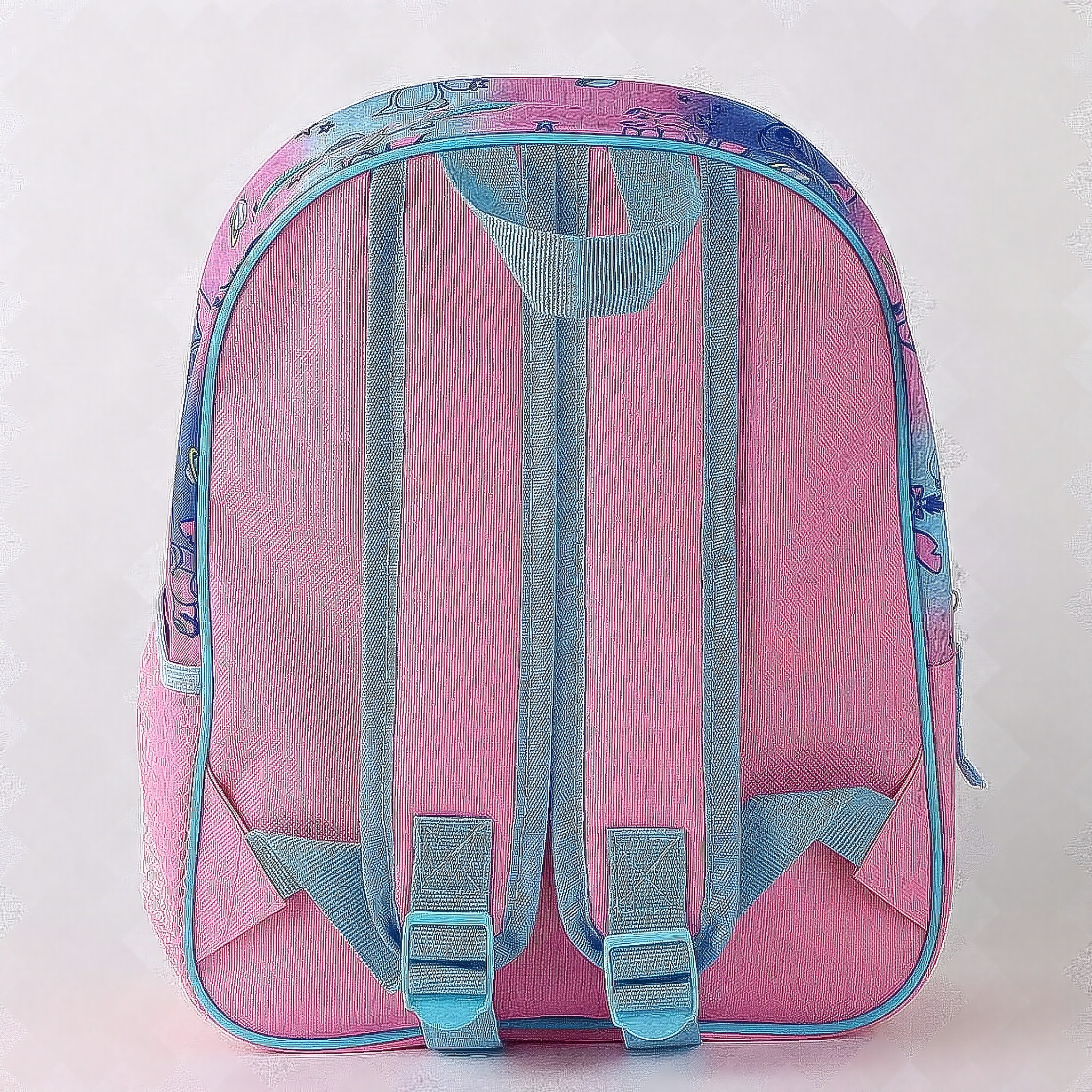 Retro dello zaino con spallacci imbottiti e regolabili