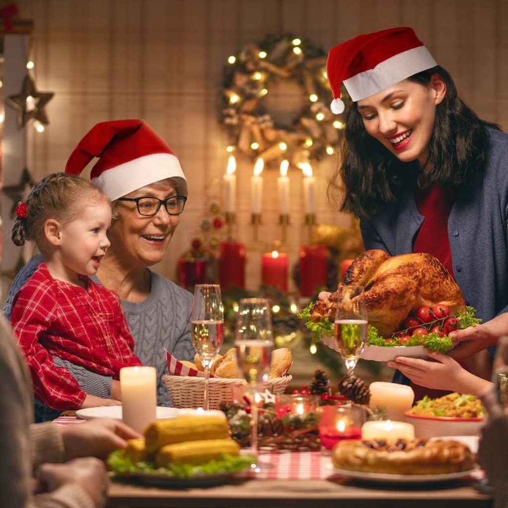 20 Weihnachtsmannmützen