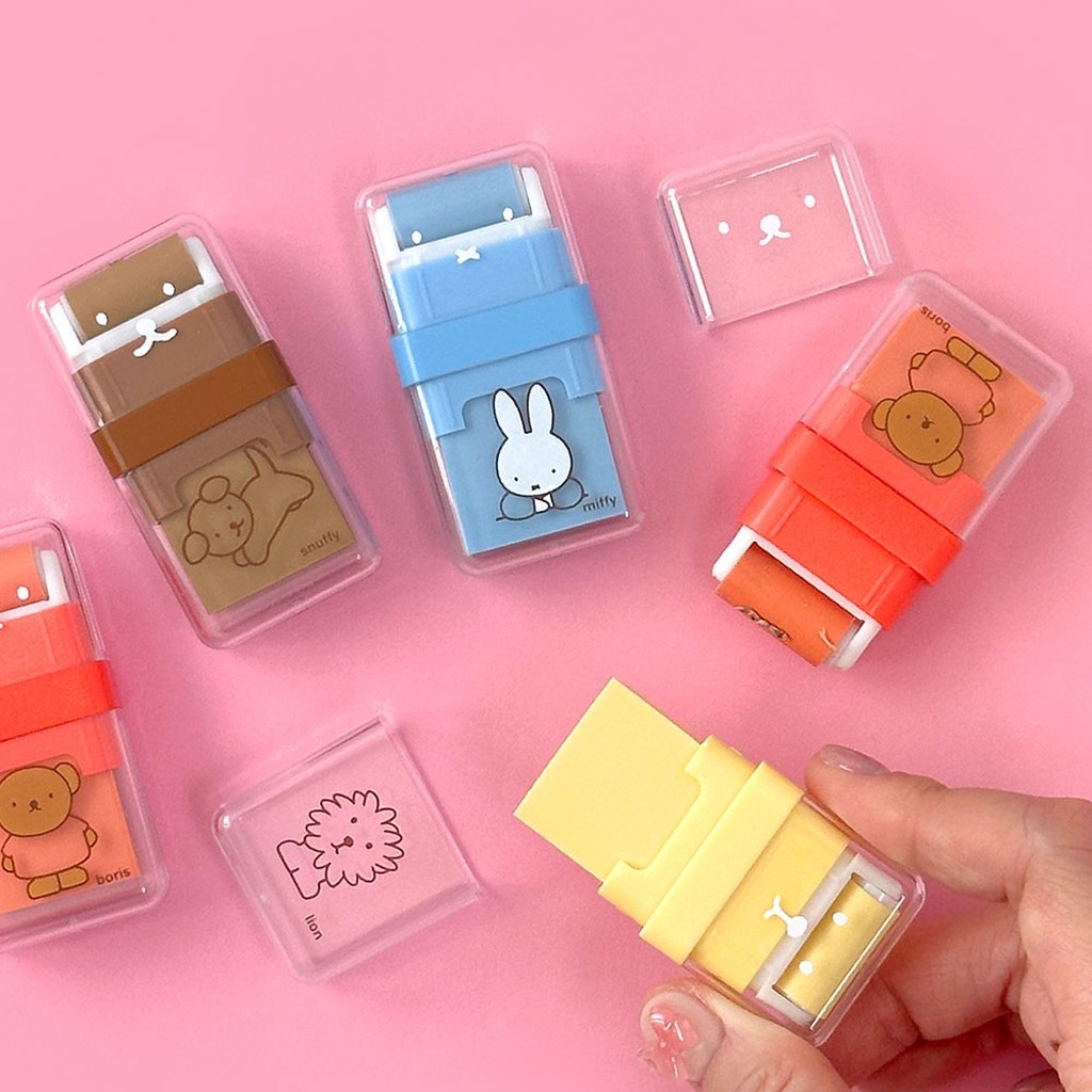 Miffy & Friends Rollradiergummi-Set