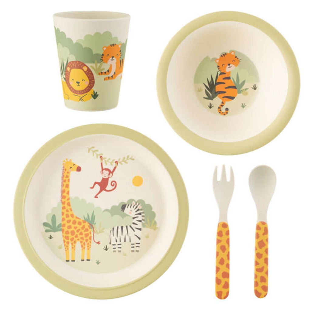 Service de Table Savannah Safari pour Enfants