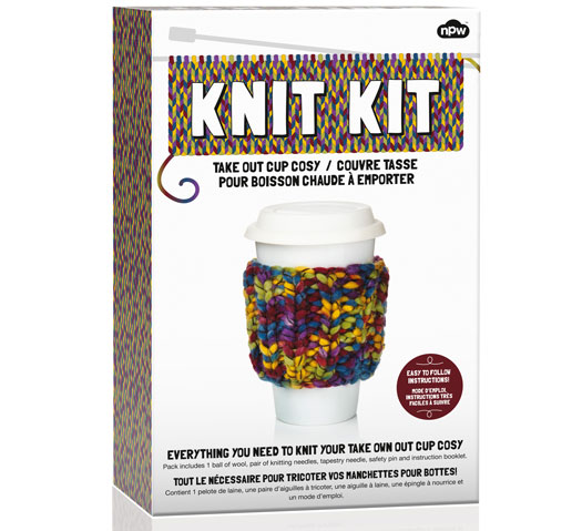 Knit Kit Kaffee Tasse to go