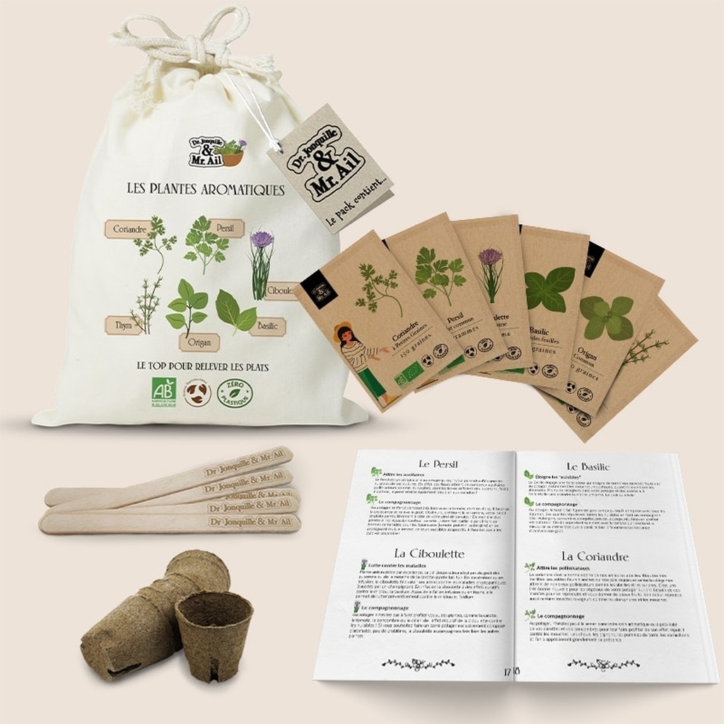 Aromatic Herbs Growing Kit