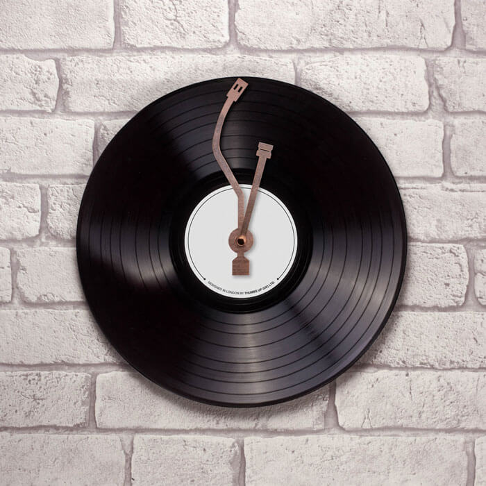 Horloge Murale Disque Vinyle