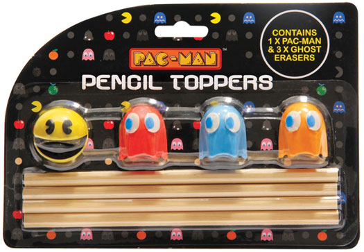Matite con Gomme per Cancellare Pac Man