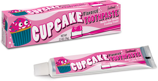 Cupcake Toothpaste