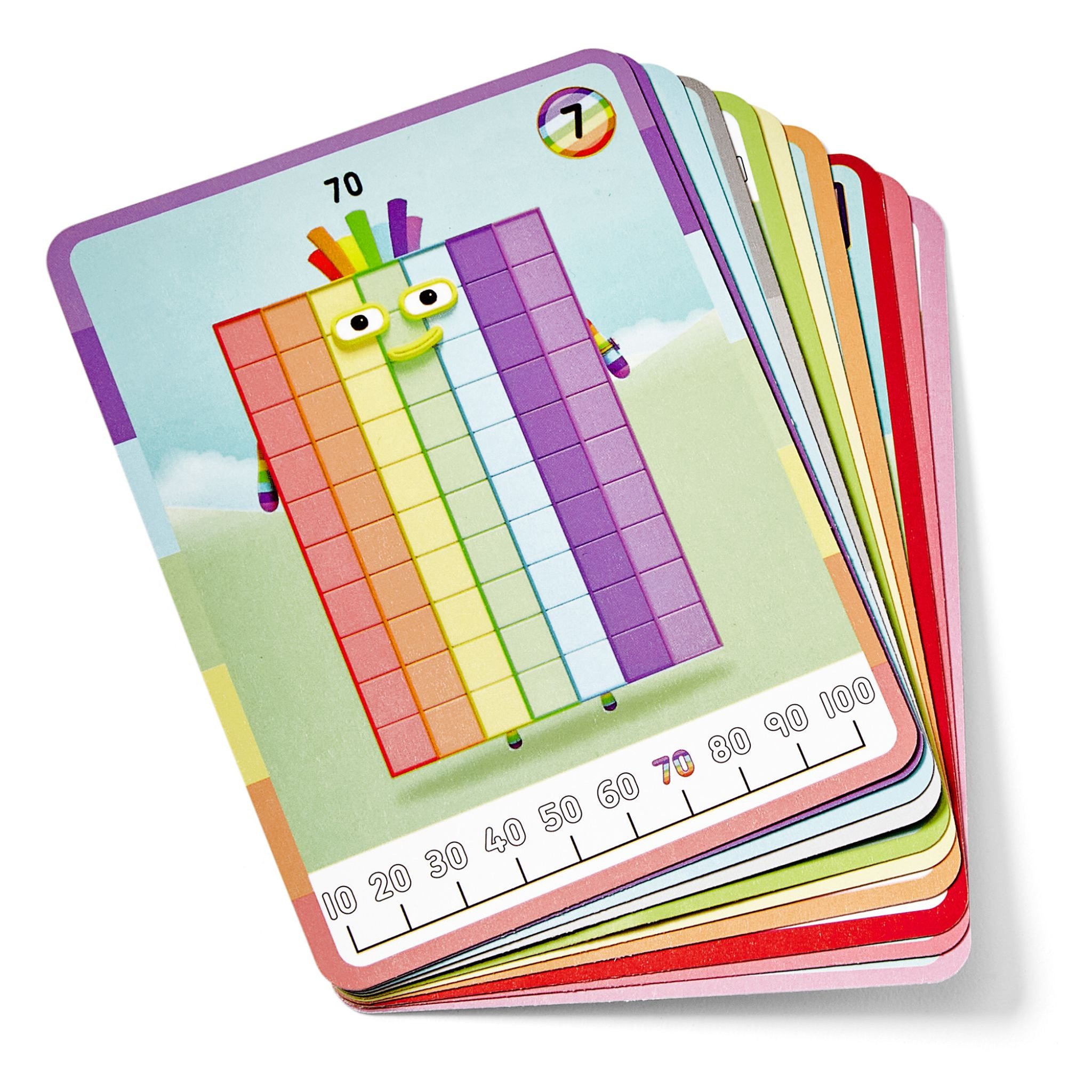 Numberblocks Heroes with Zeroes MathLink Cubes Set – Karten