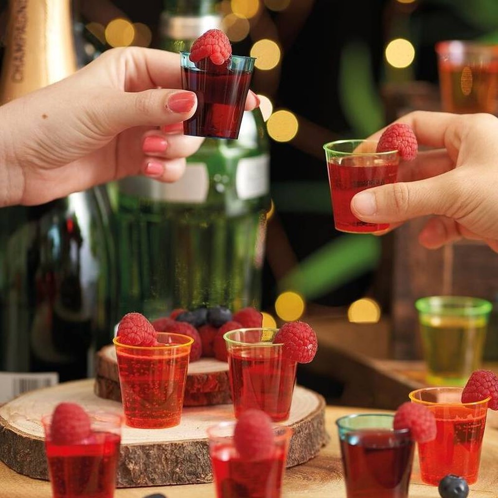 Neon Party Shotgläser