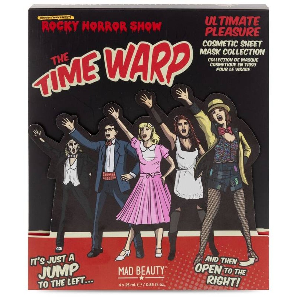 Mad Beauty Rocky Horror Show Kosmetik-Tuchmasken-Kollektion