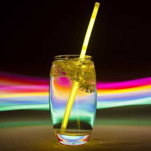 Set 6 Cannucce Fosforescenti