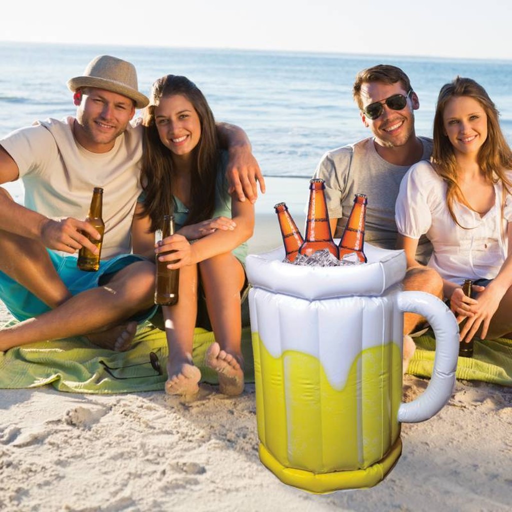 Aufblasbarer Bier Eimer zum Bier Kühlen