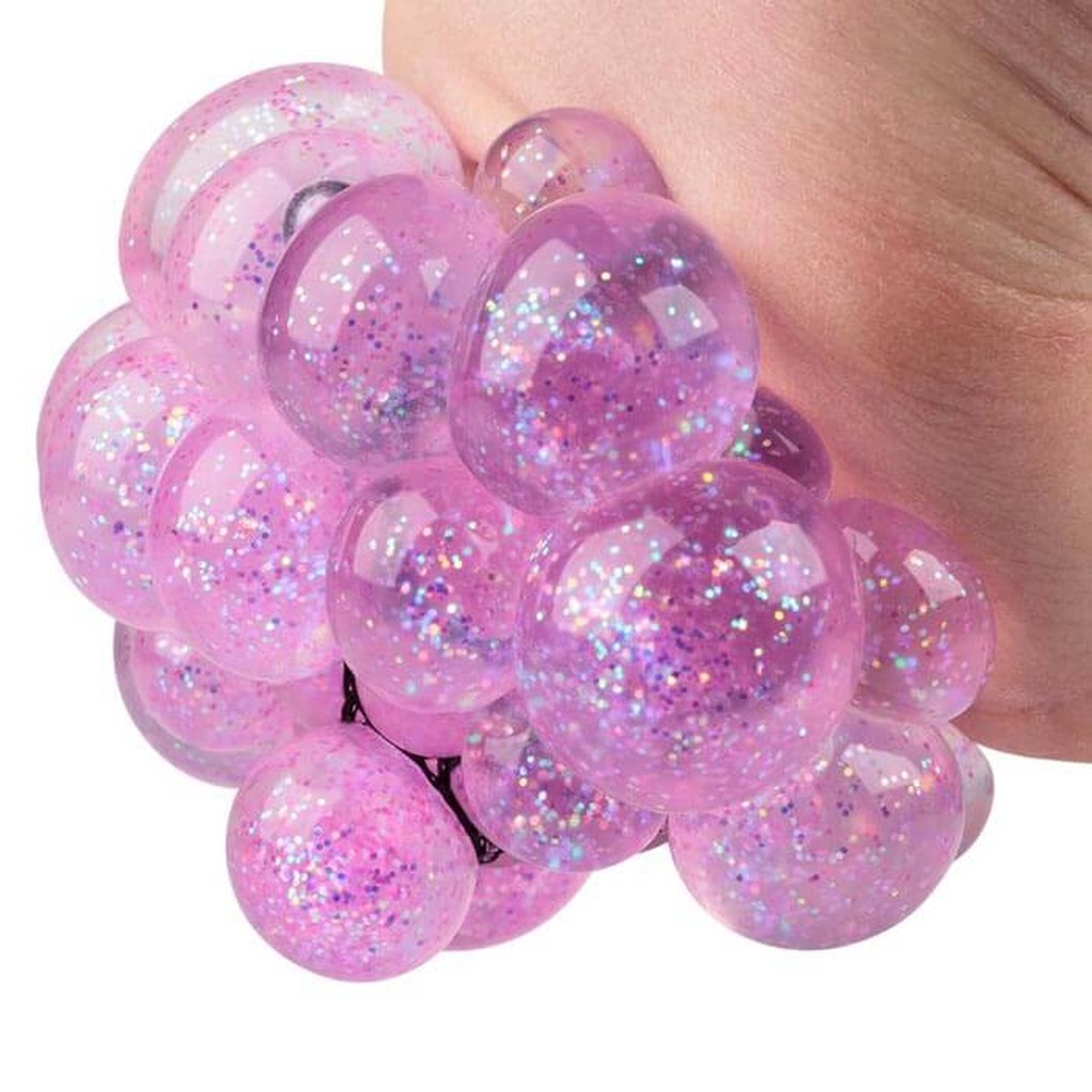 Glitter Squishy Mesh Stress Ball von tobar