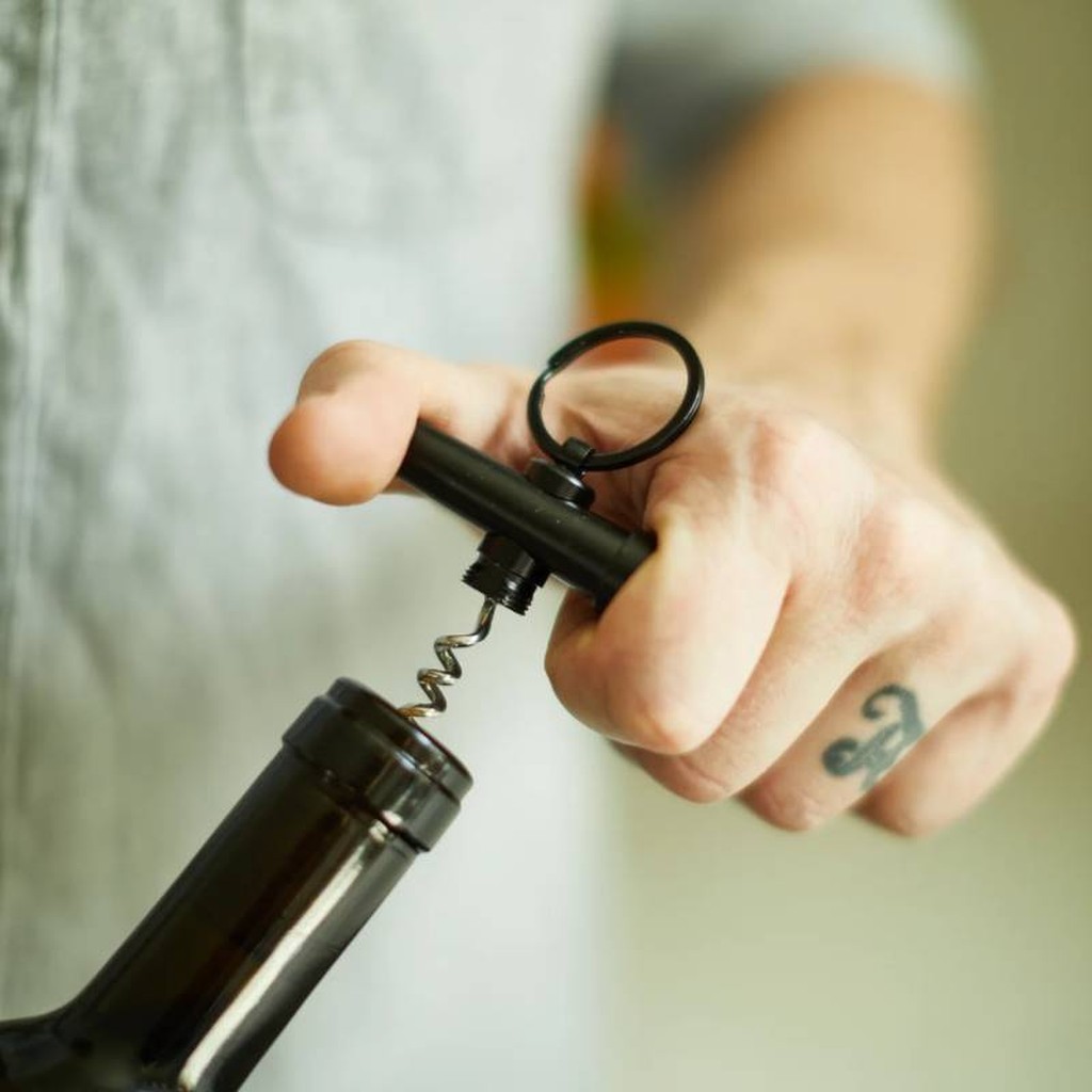 Mini Korkenzieher Schlüsselanhänger von Gentlemens Hardware