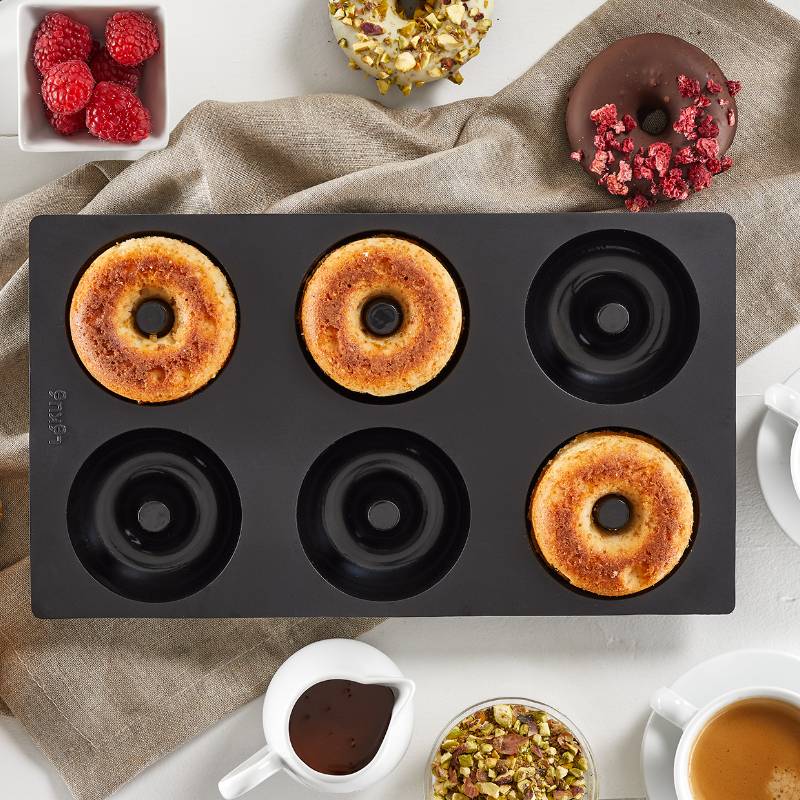 Donut Silikon Backform von Lékué