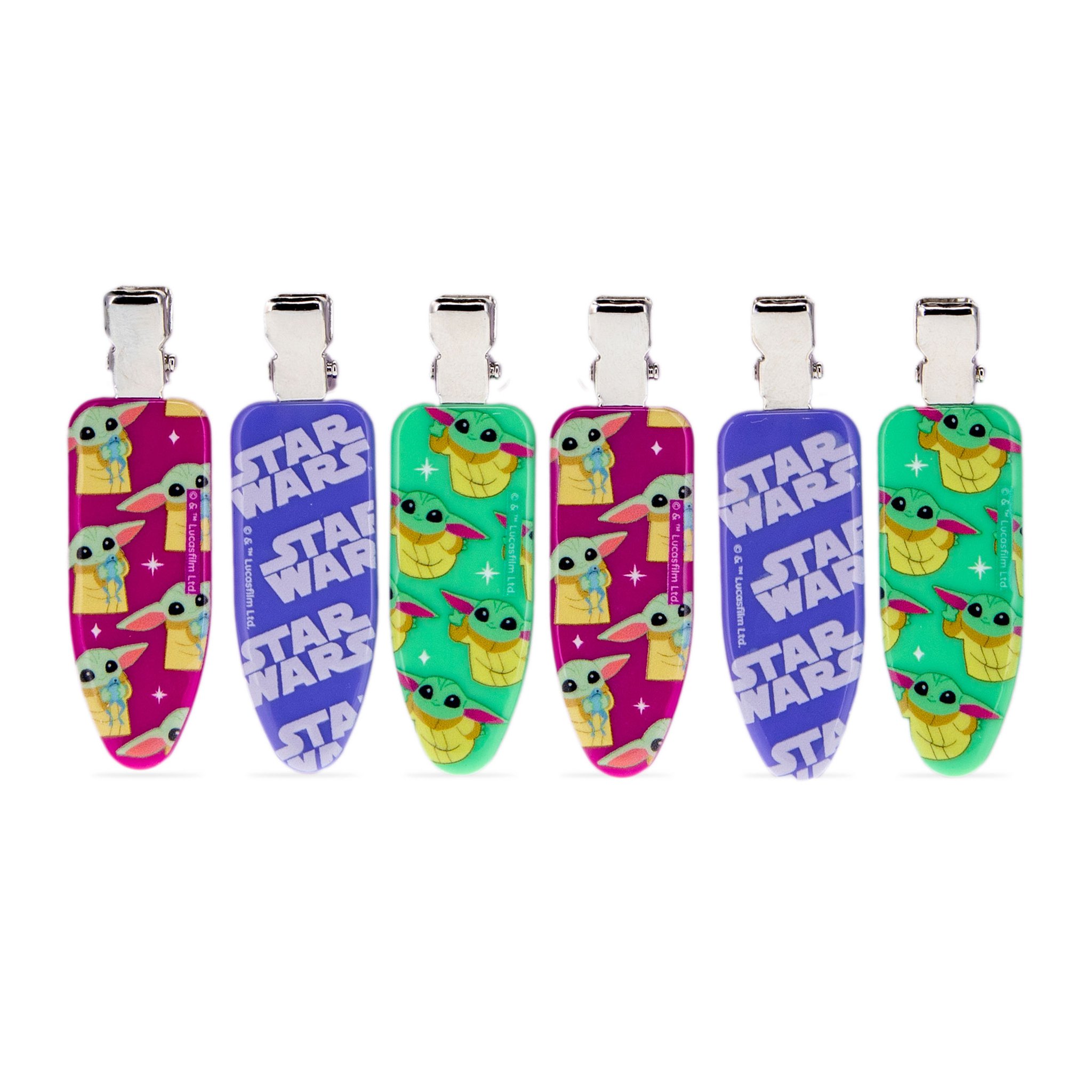 Grogu Galaxy Creaseless Clips Lifestyle-Anwendung