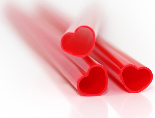 Paille coeur