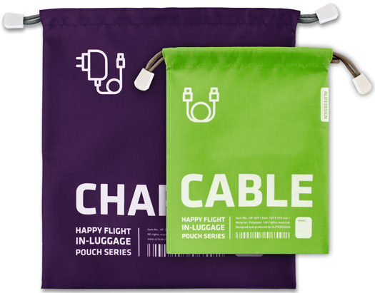 Charger & Cables Bag Set of 2