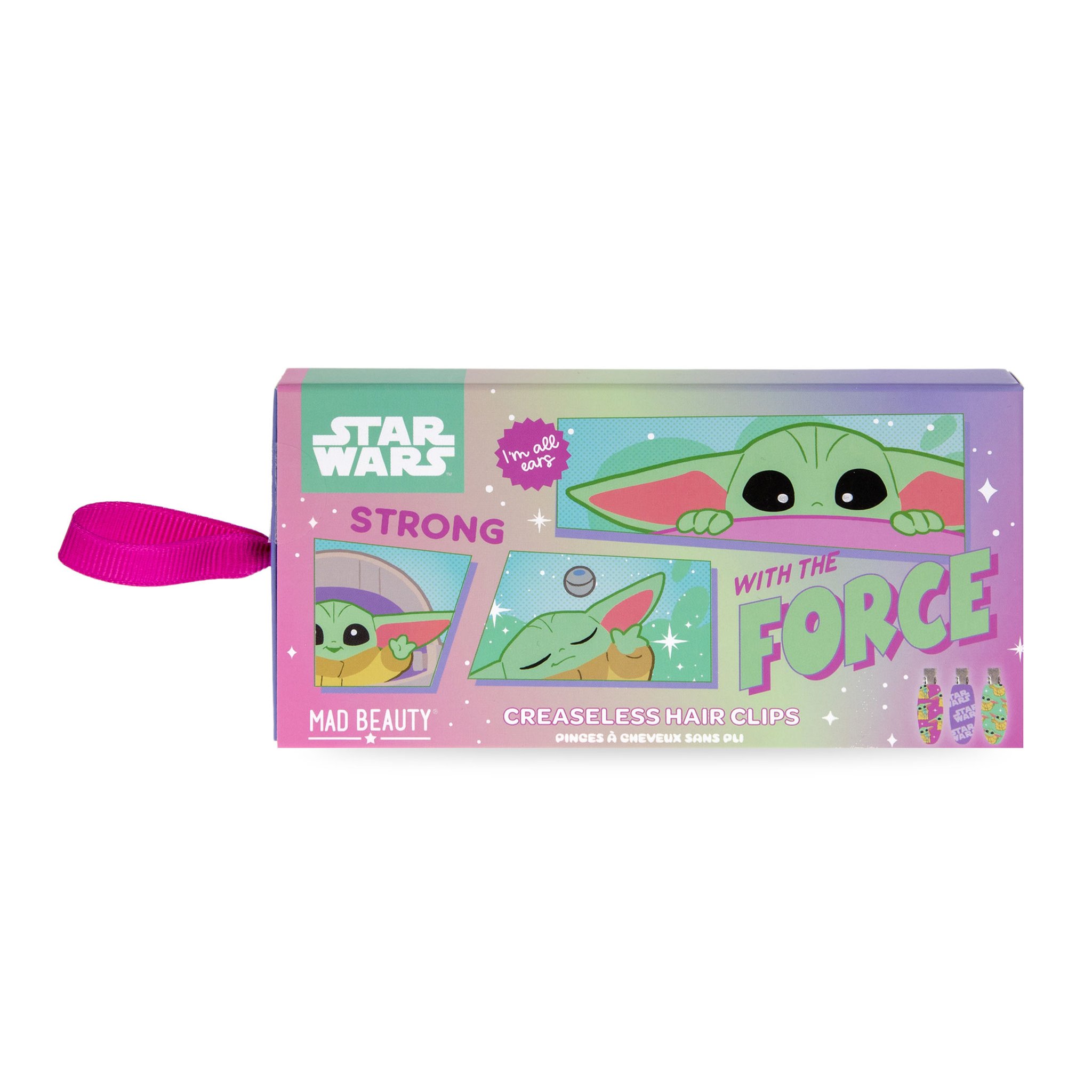 Grogu Galaxy Creaseless Clips Verpackung