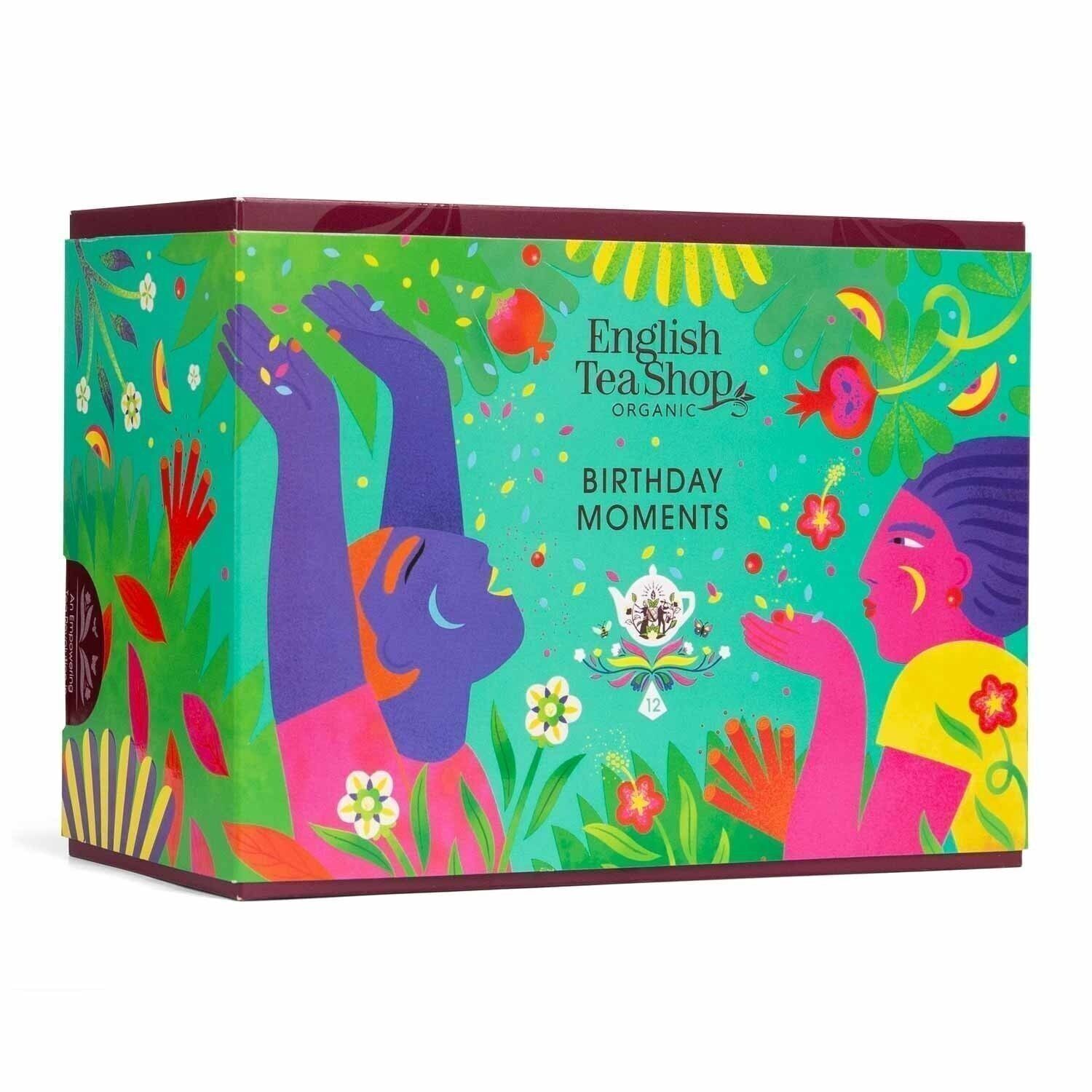 Tee Geschenk Birthday Moments Geschenkbox 3D-Ansicht