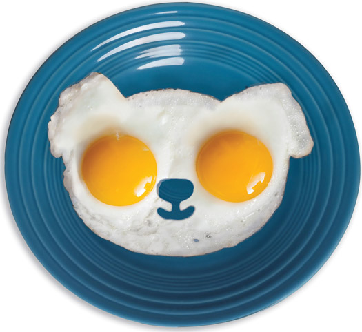 Moule à Oeufs au Plat en forme de Chiot