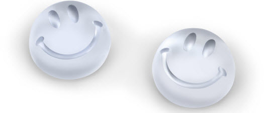 Smileys Eiswürfelformen von Fred and Friends