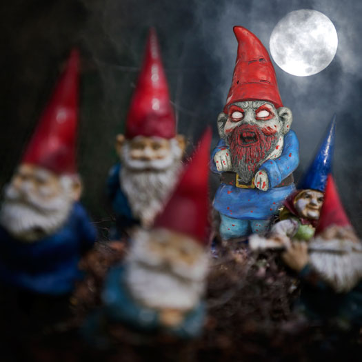 Zombie Gartenzwerg